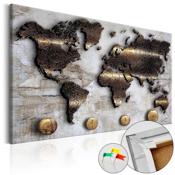 Decorative Pinboard - Golden Journey