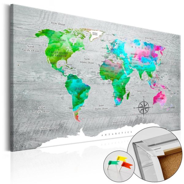 Decorative Pinboard - Green Paradise