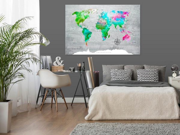 Decorative Pinboard - Green Paradise