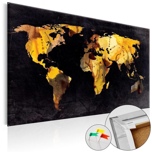 Decorative Pinboard - If the World were a desert