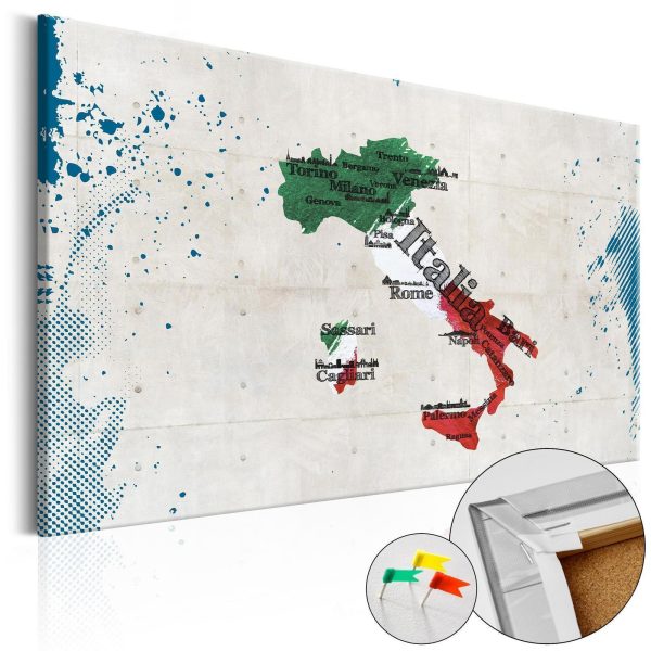 Decorative Pinboard - Italy