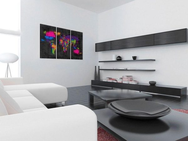 Decorative Pinboard - Mappa del Mondo