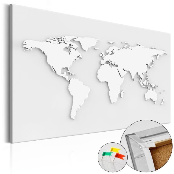Decorative Pinboard - Monochromatic World