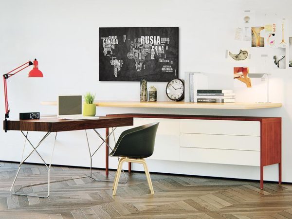 Decorative Pinboard - Mundo Negro