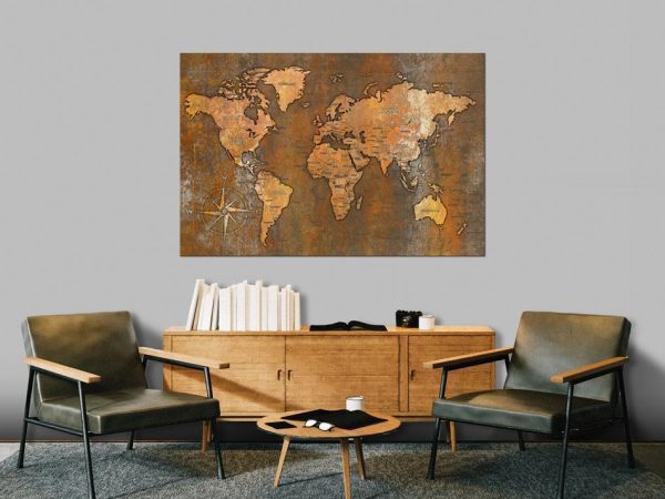 Decorative Pinboard - Rusty World - Image 2