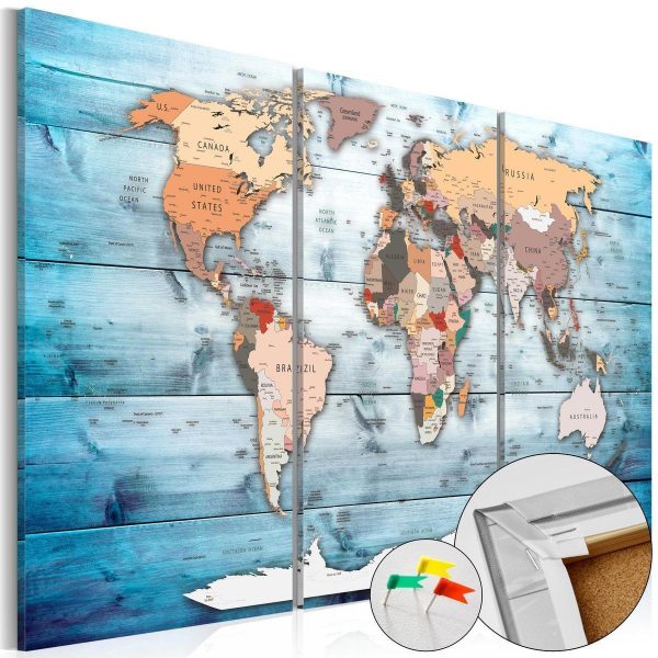 Decorative Pinboard - Sapphire Travels