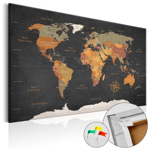 Decorative Pinboard - Secrets of the Earth