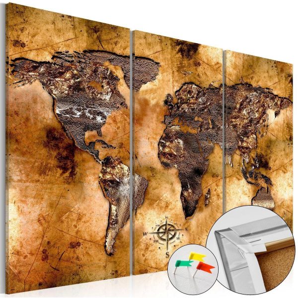 Decorative Pinboard - Shade of Gold