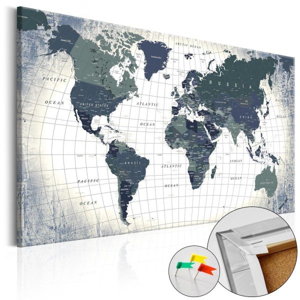 Decorative Pinboard - Structure of the World