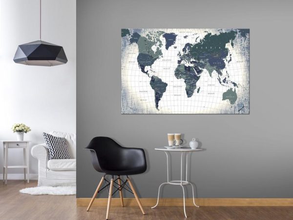 Decorative Pinboard - Structure of the World