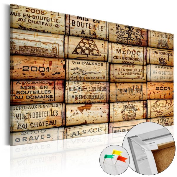 Decorative Pinboard - Vineyard of Memories