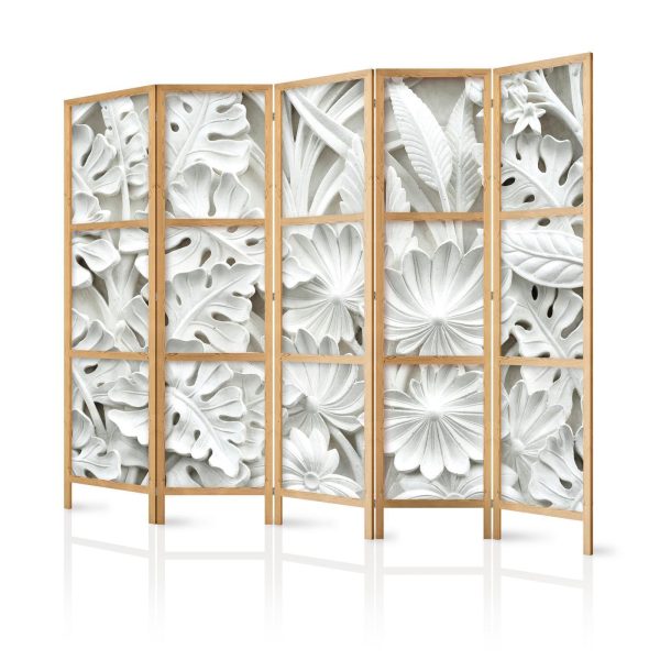 Japanese Room Divider - Alabaster Garden III