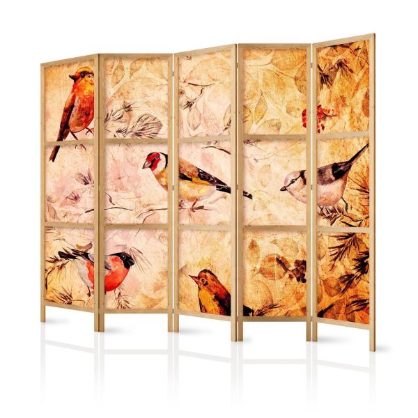 Japanese Room Divider - Bird Radio