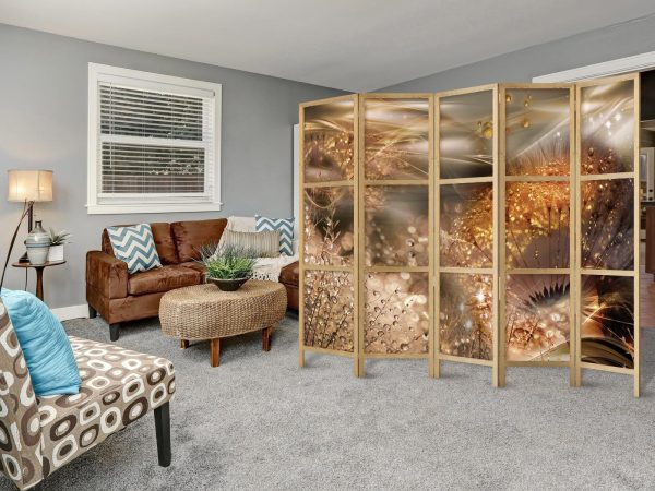 Japanese Room Divider - Dandelions' World II - Image 2