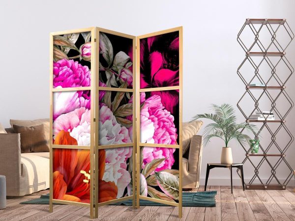 Japanese Room Divider - Floral Abundance I