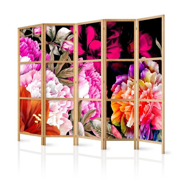 Japanese Room Divider - Floral Abundance II