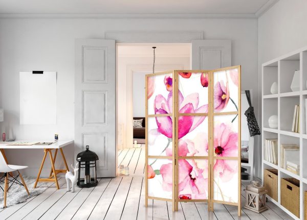 Japanese Room Divider - Floral Bliss I - Image 2
