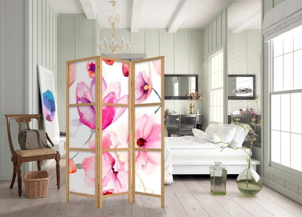 Japanese Room Divider - Floral Bliss I - Image 3