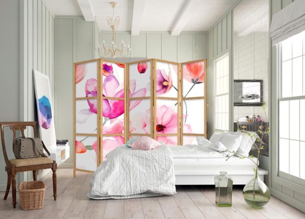 Japanese Room Divider - Floral Bliss II - Image 3