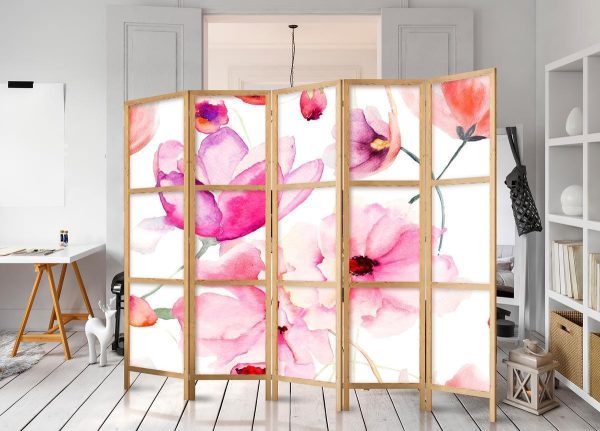 Japanese Room Divider - Floral Bliss II