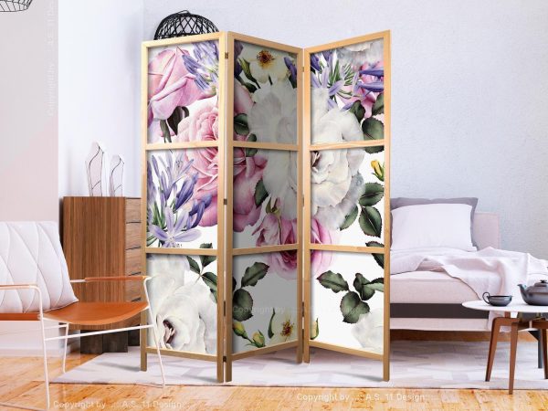 Japanese Room Divider - Floral Glade - Image 2