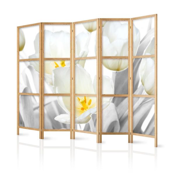 Japanese Room Divider - Luminous Tulips II