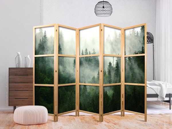 Japanese Room Divider - Mountain Forest II