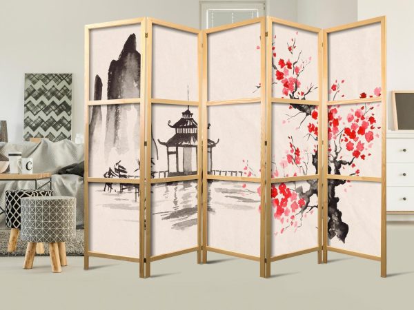 Japanese Room Divider - Mystical Calm - Image 3