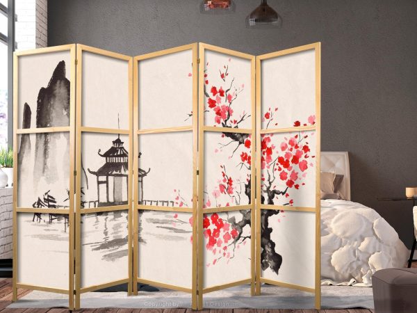 Japanese Room Divider - Mystical Calm