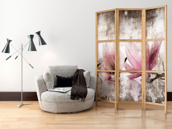 Japanese Room Divider - Retro Magnolias I - Image 2