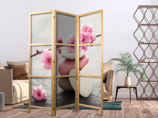 Japanese Room Divider - Stones of Love I - Image 2