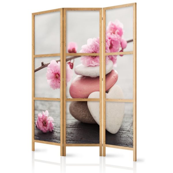 Japanese Room Divider - Stones of Love I