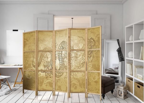 Japanese Room Divider - Style: Dragon II - Image 3