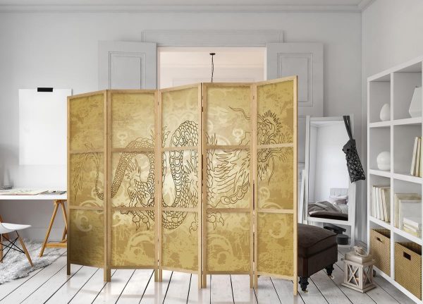 Japanese Room Divider - Style: Dragon II