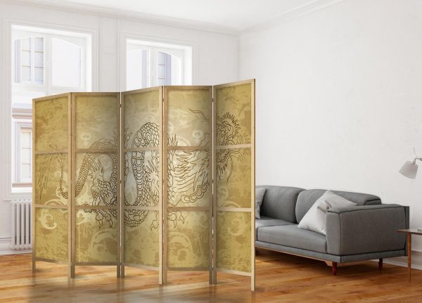 Japanese Room Divider - Style: Dragon II