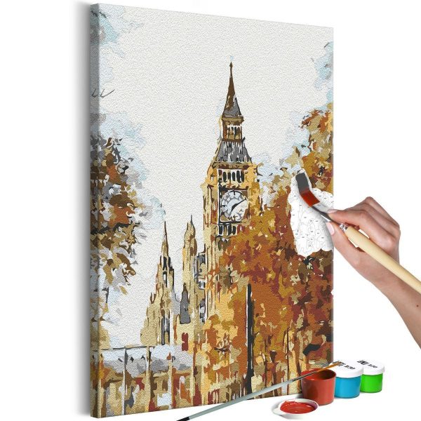 Paint By Numbers Kit - Autumn in London