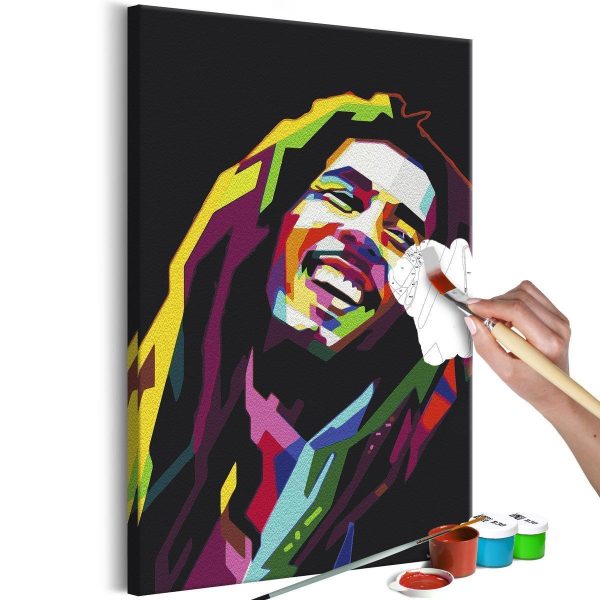 Paint By Numbers Kit - Bob Marley