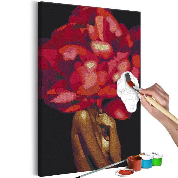 Paint By Numbers Kit - Floral Head