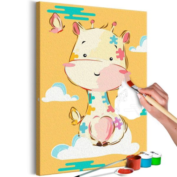 Paint By Numbers Kit - Funny Giraffe