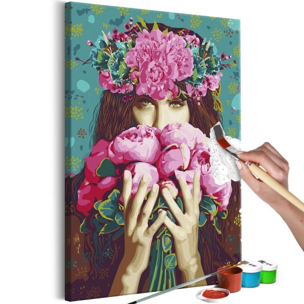 Paint By Numbers Kit - Green-Eyed Woman