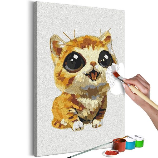 Paint By Numbers Kit - Joyful Cat