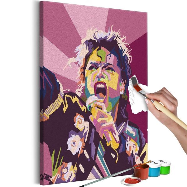 Paint By Numbers Kit - Michael Jackson