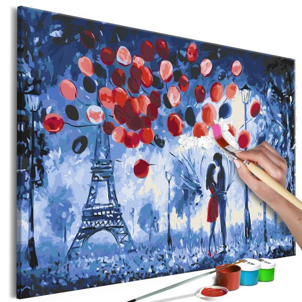 Paint By Numbers Kit - Night in Paris