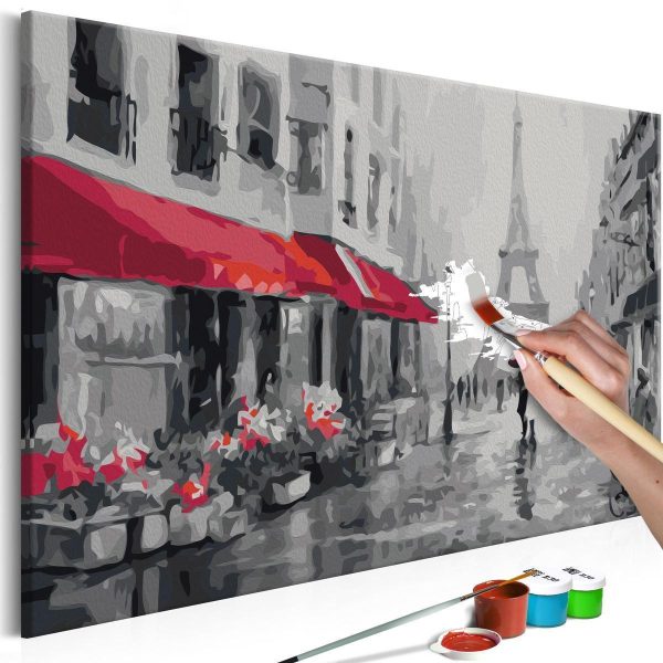 Paint By Numbers Kit - Rainy Paris