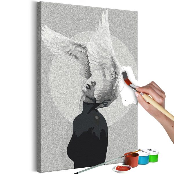 Paint By Numbers Kit - Woman With Wings