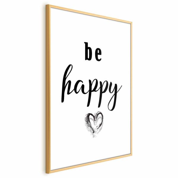 Poster - Be Happy