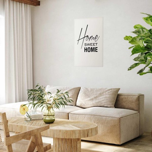 Poster - Black and White: Home Sweet Home