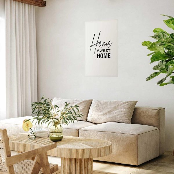 Poster - Black and White: Home Sweet Home