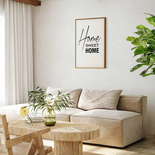 Poster - Black and White: Home Sweet Home