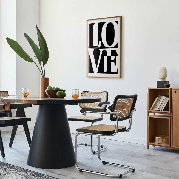 Poster - Black-and-White Love